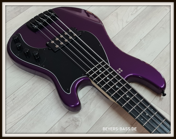 Preview: Sandberg California II Central 5 Ebony, Custom Color Violet Metallic Highgloss